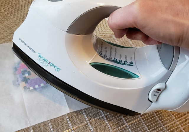 Ironing the beads
