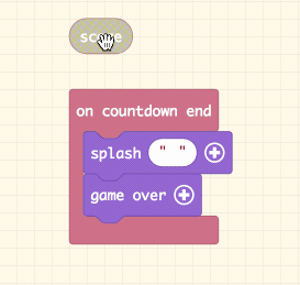 Adding score to splash screen