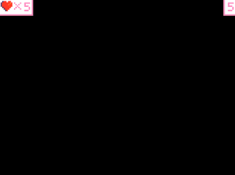 Animation of example being with life going down