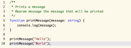 Function Highlighting