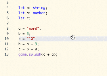 Animation of hover text