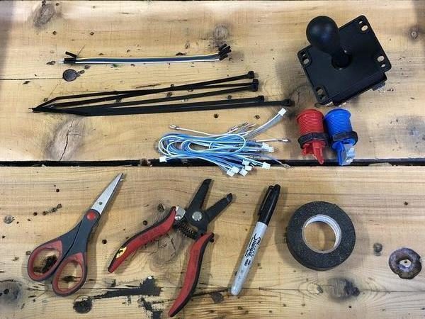 Required materials to build control panel